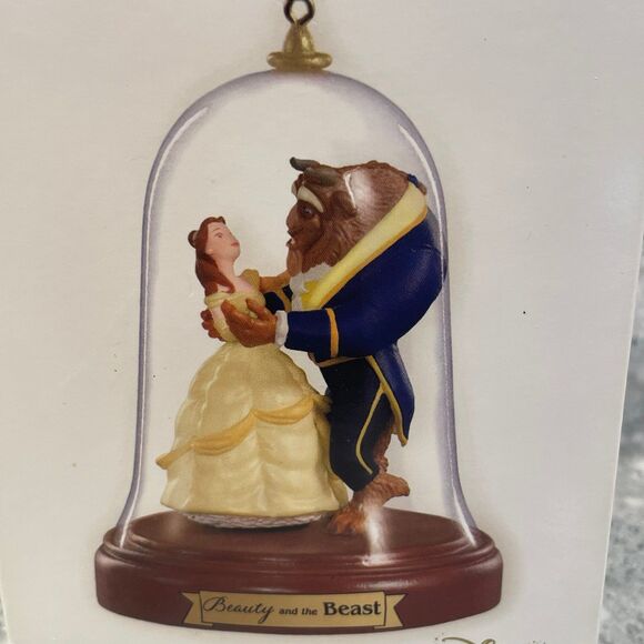 Hallmark Keepsake Beauty & the Beast Disney Christmas Ornament Magical Night - Picture 5 of 10